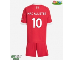 Liverpool Alexis Mac Allister #10 Hemmaställ Barn 2025-26 Kortärmad (+ Korta byxor) Liverpool Alexis Mac Allister #10 Hemmaställ Barn 2025-26 Kortärmad (+ Korta byxor)